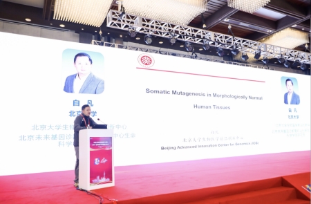 白凡教授作報告